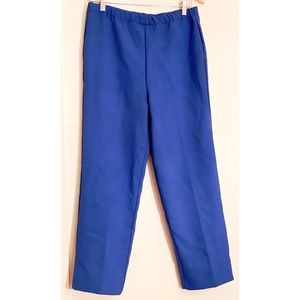 High Waist Vintage Blue Trousers Women’s Pant